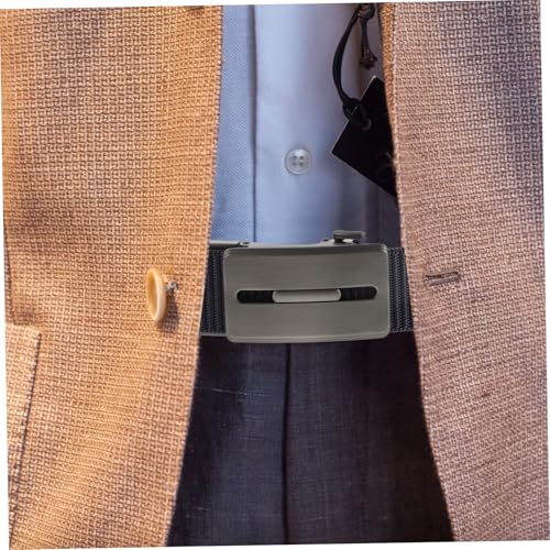 Beaupretty Dress Waist Belt Automatic Buckle Ratchet Belt for Men Golf Accessories3