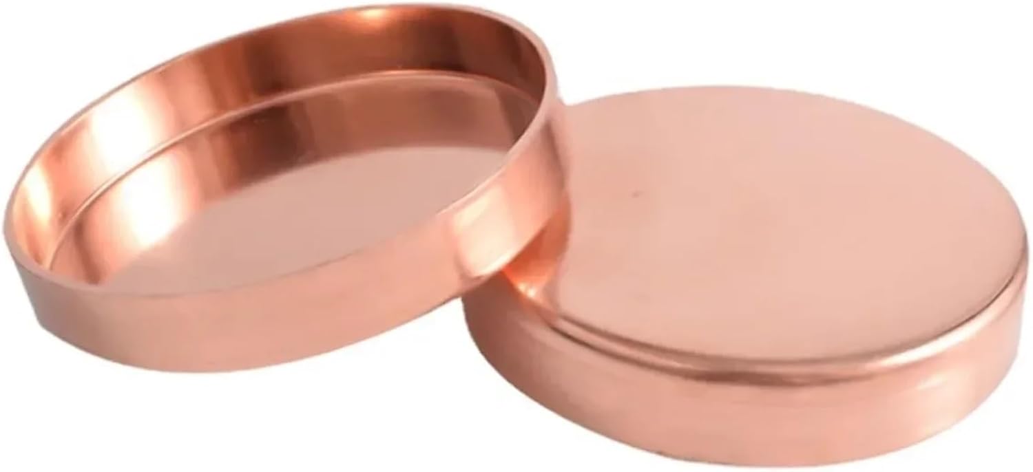 1/4" 3/8" 1/2" 1" -3.5" 15 16 19 22 25-89mm ID End Cap Pure Copper End Feed Solder Cup Stopper Plumbing Fitting Air Conditioner(22mmx0.8mm 5pcs)