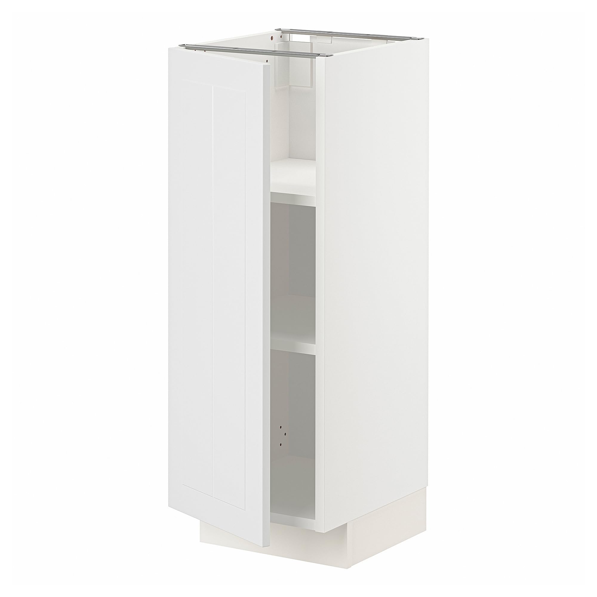 Meuble bas METOD Stensund blanc meuble de rangement 30 cm