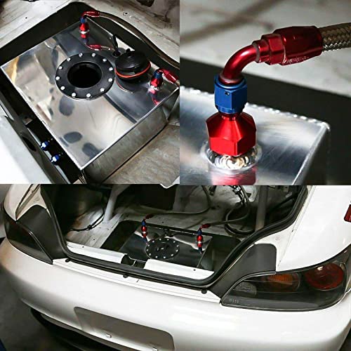 image for BOMLING 20 Gallon Fuel Cell 80L Universal Gas Tank Aluminum Polished R