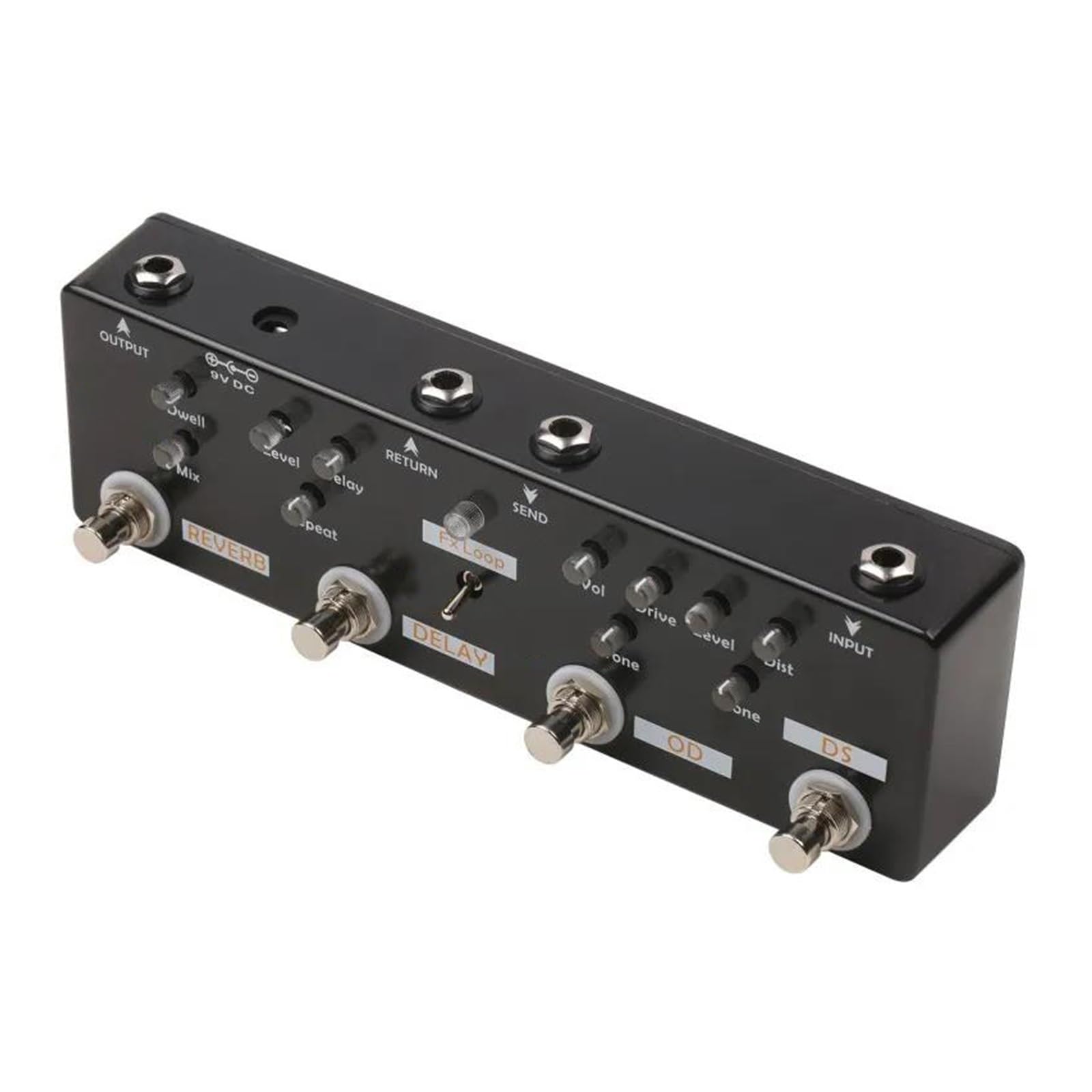 Efekty Do Gitary Elektrycznej Procesor Efektów Gitarowych Z Wieloma Efektami W Tym Przesterem Opóźnieniem I Pogłosem Odpowiedni Do Gitary Basowej