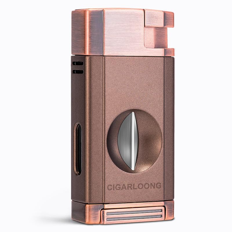 Encendedor multifuncional con cortador para cigarros