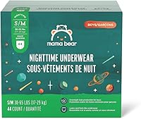 Vista 8 de Marca Yaxa - Pañales de protección nocturna para niños Mama Bear para protección durante la noche, hipoalergénicos, talla L/XL (60-125 lbs), 38