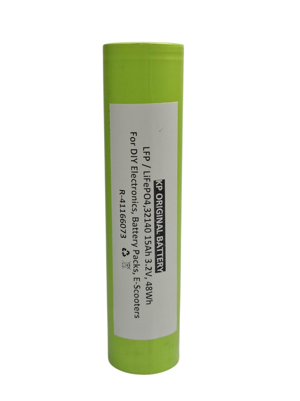 KP Original LFP / LiFePO4,32140 15Ah 3.2V, 48Wh, ESS A Grade 2C - Cells,3.2V,15Ah [Pack of 1] 2500+ Cycle, Lithium Ion Phosphate Chemistry, Ideal for DIY Electronics,Battery Packs, E-Scooters.-image-27