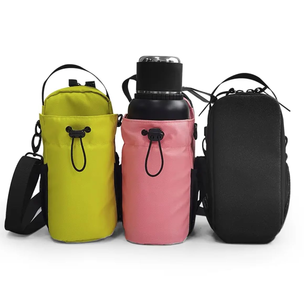 Sac Magnétique Sport Ultra Résistant 5 kg 3 Couleurs Vert Citron Accroche Aimantée pour Téléphone Bouteille Gym Course Vélo Voyage