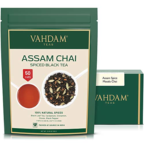  VAHDAM, Thé Masala Chai épicé à l'Assam (100 t...