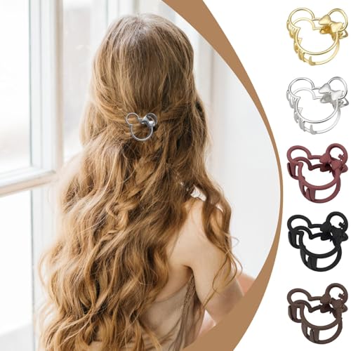 Set de 5 Pinzas de Resina para Cabello miniatura 6