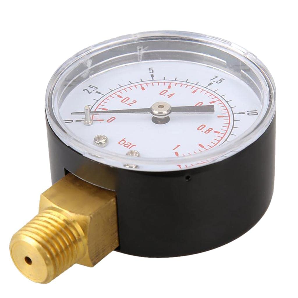 MERISHOPP® 1Pcs Pressure Pressure Manometer Hydraulic 0-15 PSI 1.97" Dia|Business & Industrial | Hydraulics, Pneumatics & Pumps | Air Pressure s|1Pcs Pressure-image-36