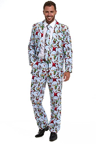New Stag Do Christmas Xmas 2018 Suit Fancy Dress Stand Out Costume
