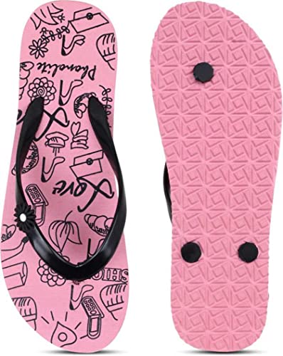 PHONOLITE FANCY AND STYLISH DAILY USE PRINTED FLIPFLOP SLIPPER FOR WOMEN AND GIRLS PACK OF 3