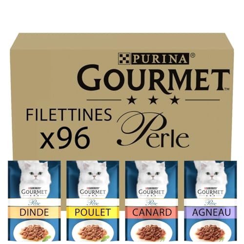 GOURMET PERLE Filettines Sauce Multivariétés 96x85g