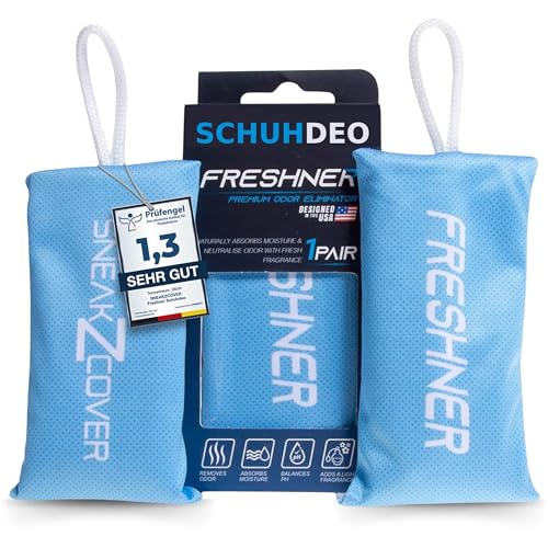 Freshner Desodorante de zapatos contra pies sudorosos, elimina olores y deja una fragancia fresca, para calzado de trabajo, deportivo y zapatillas