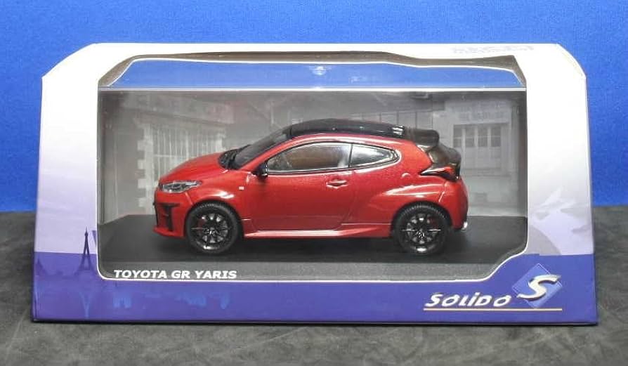 Amazon | 1/43 SOLIDO ソリド ミニカー GRヤリス (レッド