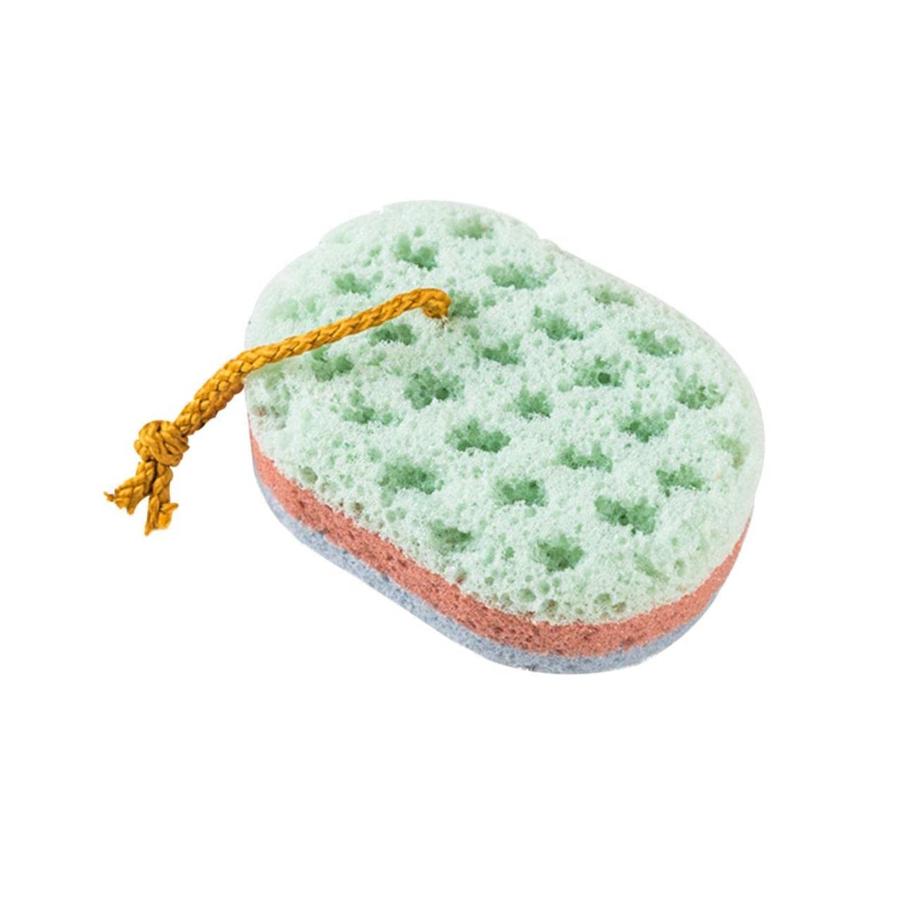 Housoutil 6 Pz scrubber per la pulizia spugne da bagno faccia in schiuma amarelli spugna da spugna per il lavaggio del corpo fresco salvietta da bagno bambino che fa i primi passi