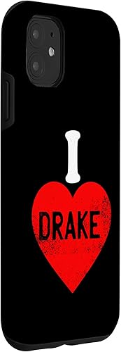 Miniatura 3 de Funda para iPhone 11 con nombre personalizado Drake I Love Drake