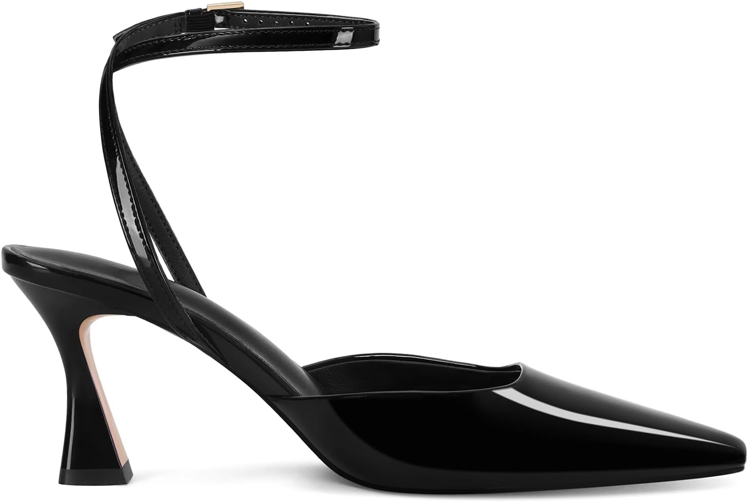 Mesh Kitten Heels Women - Closed Pointed Toe Design