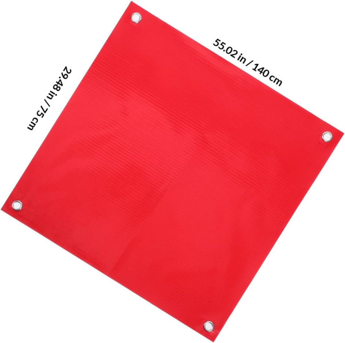 Gadpiparty 4pcs Pvc Traffic Safety Warning Flags with Wooden Handles 30x30cm, Plastic Mesh Safety Flags for Roadwork and Construction Sites