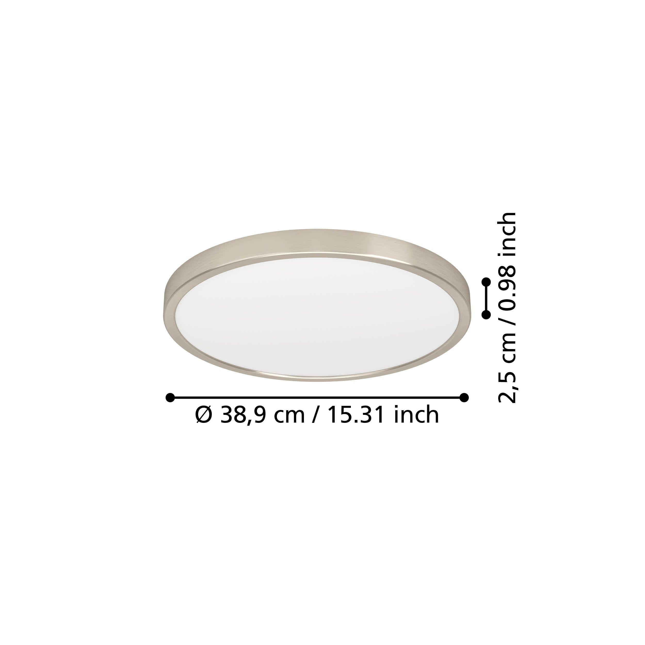 EGLO LED Deckenleuchte Fueva 6, runde Deckenlampe