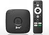 Android 14 Mini TV Box 4K Ultra HD Media Player, RK3518 Quad Core, 2GB RAM 16GB ROM, Dual Band WiFi 2.4G/5G, Bluetooth 5.0, Voice Remote Streaming Device