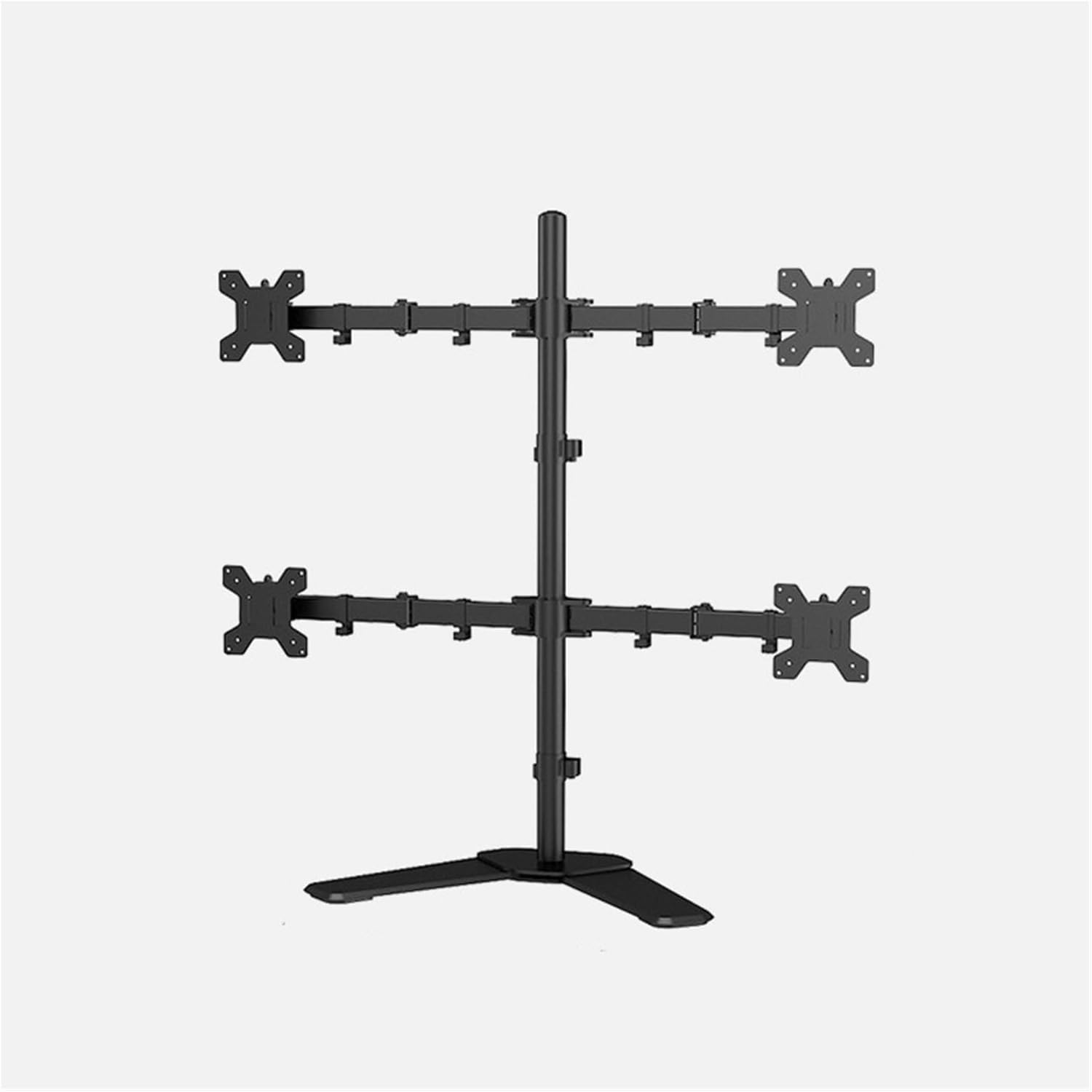 Four-Screen Display Stand up and Down Lifting Computer Hanging Rack Suitable for Models 13-27 inches