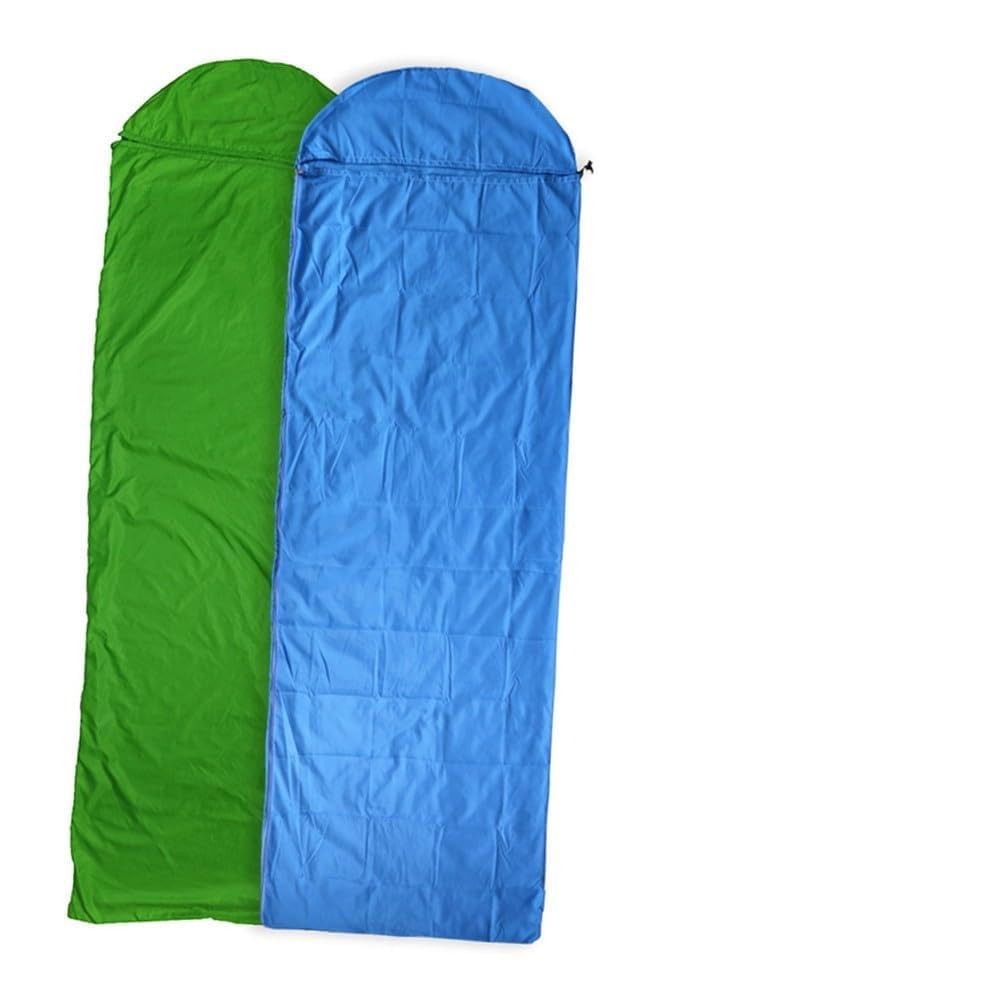 Waterproof Sleeping Bag Cover Portable Bivy Sack for Camping Lightweight Hiking Shelter Nylon PU Rain Protector Compact Travel Sleeping Cover, Blue(Blue)