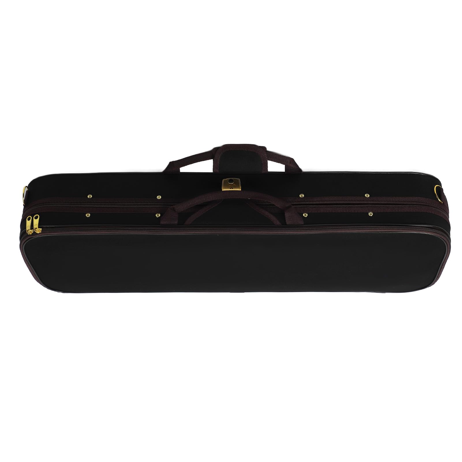 Custodia per Violino 4/4 con Igrometro Custodia Rigida Professionale per Violino Oblunga Borsa da Trasporto Portatile con Spallacci
