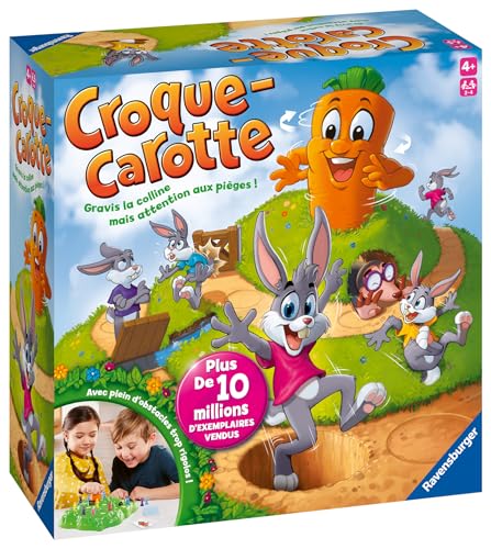 Ravensburger - Croque Carotte - Jeu de Société Rigolo...