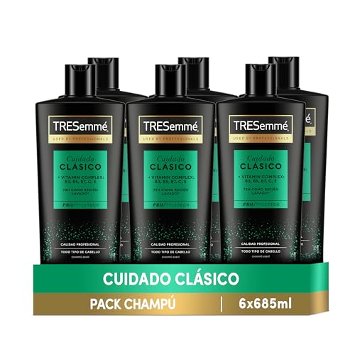 Tresemmé Champú Cuidado Clásico Para Todo Tipo De Cabello 685 ml x 6