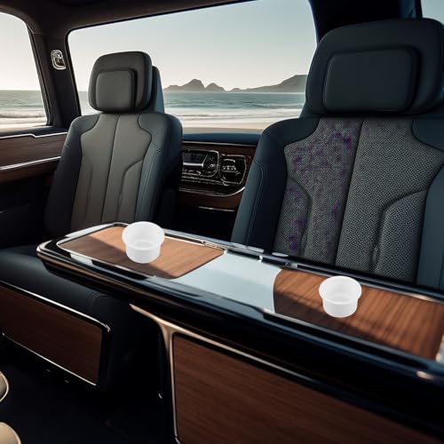 Portavasos plástico para auto y embarcación blanco miniatura 4