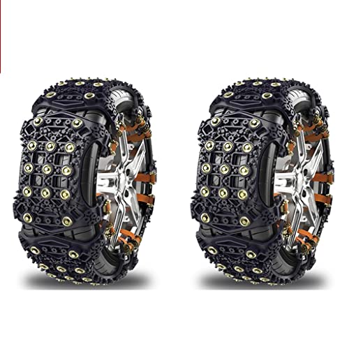 Cadenas de nieve para evitar patinar en hielo con ruedas de coche de 165mm a 245mm