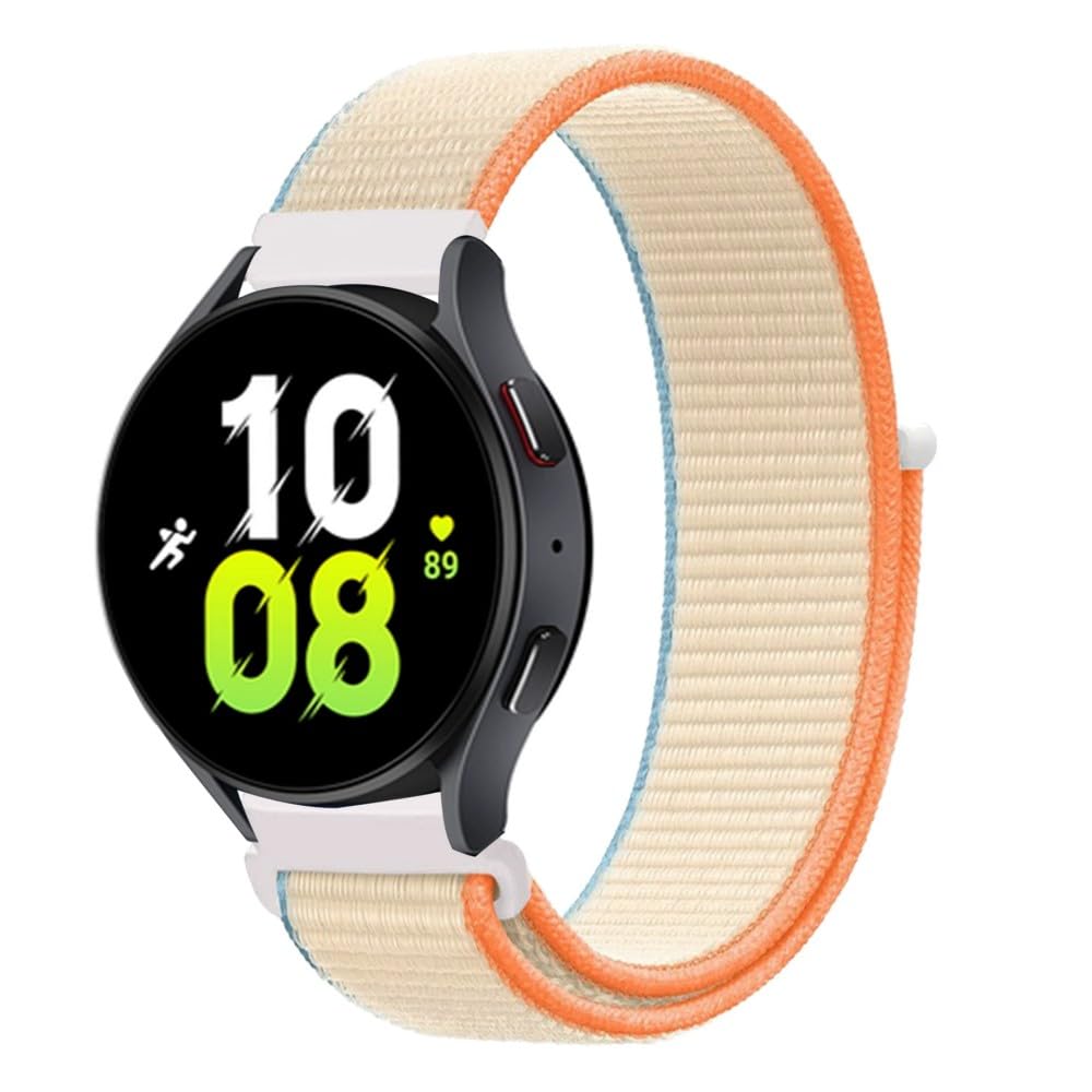Correa de 22 mm para Amazfit Bip 6/Bip 5/Unity/GTR 4/3/3 Pro/2/2e/47 mm/Pace/Stratos 2/2S/3/Balance 46 mm, correa de reloj ajustable de nailon suave