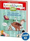 Leselöwen Comics 1. Klasse - Der magische Stundenplan: Jetzt als Comic-Buch! - Die Nr. 1 für den Lesestart - Mit Leselernschrift ABeZeh - Erstlesebuch für Kinder ab 6 Jahren