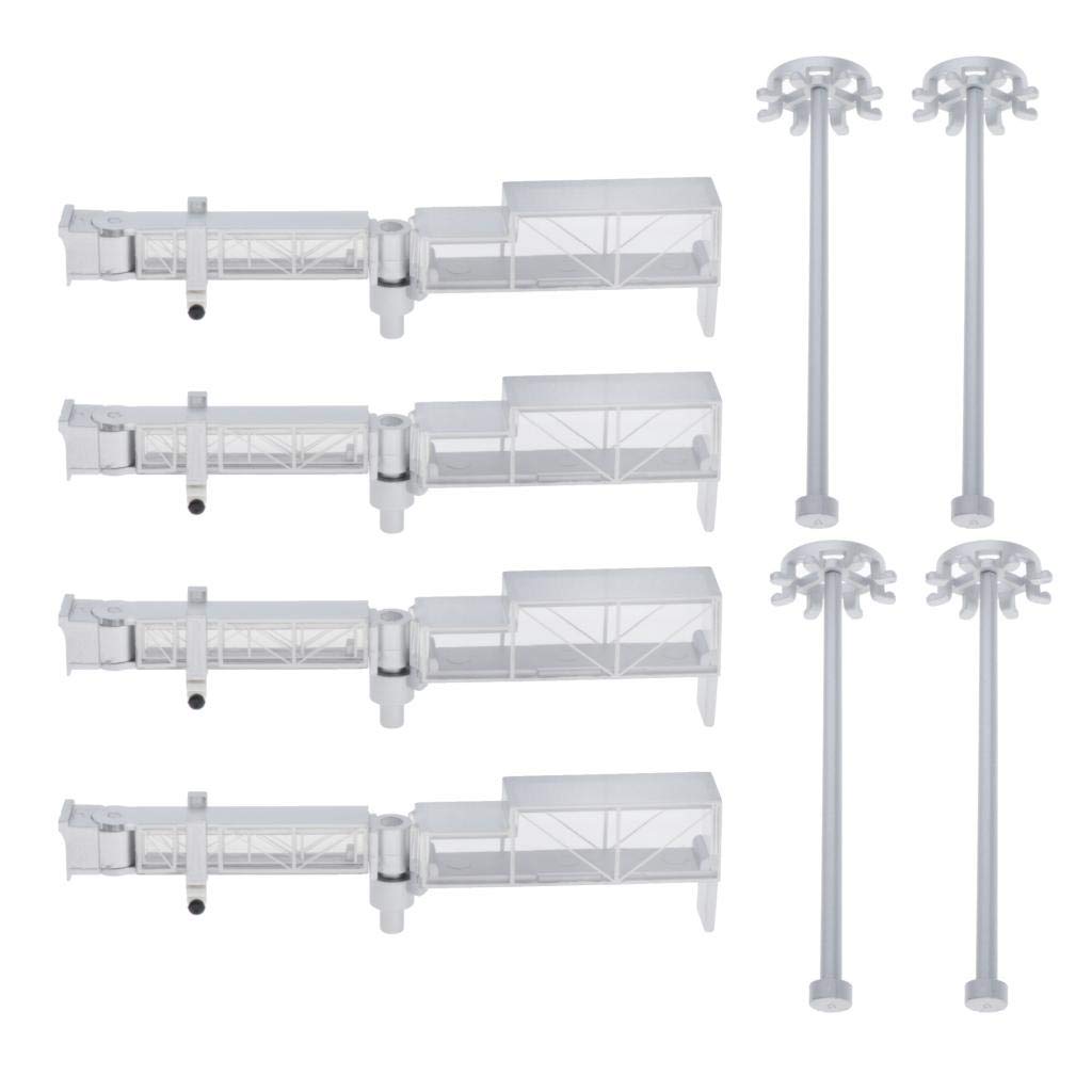 1:400 Aeroporto Passeggero Ponte Luce Accessori FAI DA TE Modello Layout Art.-Nr007