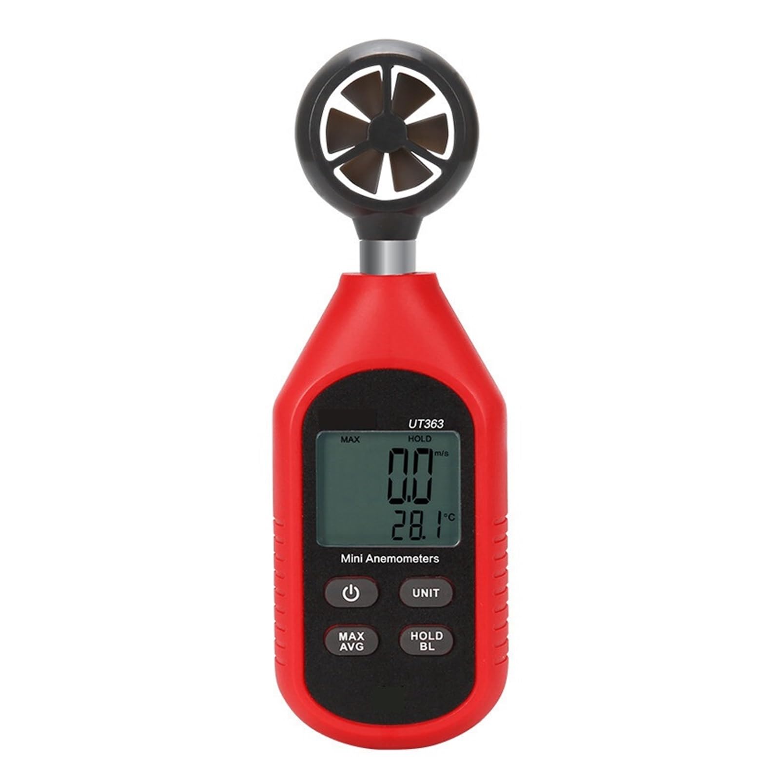 Anémomètre outils de diagnostic facile à utiliser UT363 pour mesurer le vent sans complication