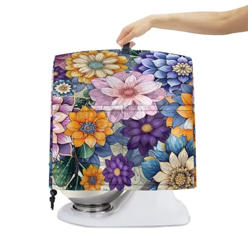 Funda para Mezcladora de Cocina Boho Flower 4.5-5 Quart miniatura 4