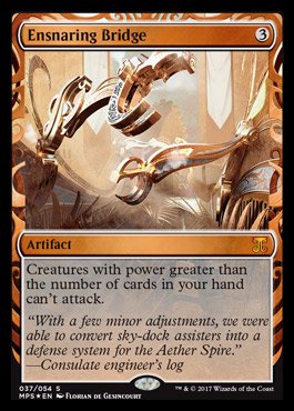 Amazon.com: Magic the Gathering Ensnaring Bridge - Foil