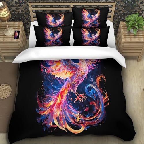 Housse de couette anti-transpiration Phoenix en microfibre douce toutes saisons