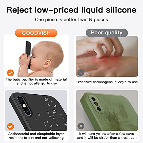 GOODVISH-Funda-de-Silicona-Compatible-con-iPhone-XXSXR