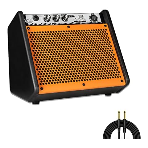 Coolmusic Keyboard AMP 20W Bluetooth Keyboard Amplifier,Electric Drum Speaker/Amplifier Cover