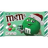 M&M'S Holiday Mint Chocolate Christmas Candy Assortment, 9.2 oz Bag