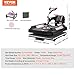 VEVOR Heat Press Machine, 5 in 1 Heat Transfer Machine with 30 oz Tumbler Press, 15 x 15 inch, 360° Swing Away Digital T-Shirt Pressing Machine, Teflon Coating, for T-Shirts/Mugs/Hats/Plates, Black