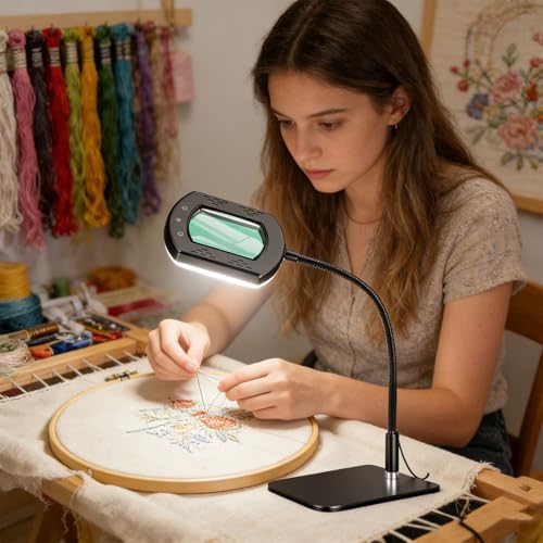 Agrandisseur tactile LED haute résolution pour modélisme et lecture