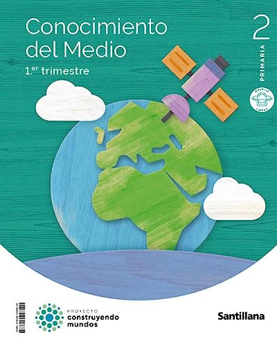 Portada de Conocimiento Medio 2º Educacion Primaria Mochila Ligera Construye Ndo