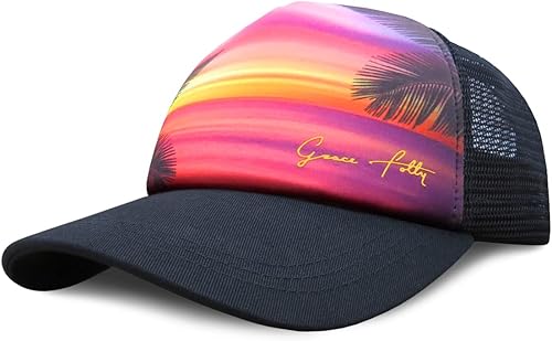 Miniatura 8 de Grace Folly Gorra de béisbol de malla Snapback para hombre o mujer