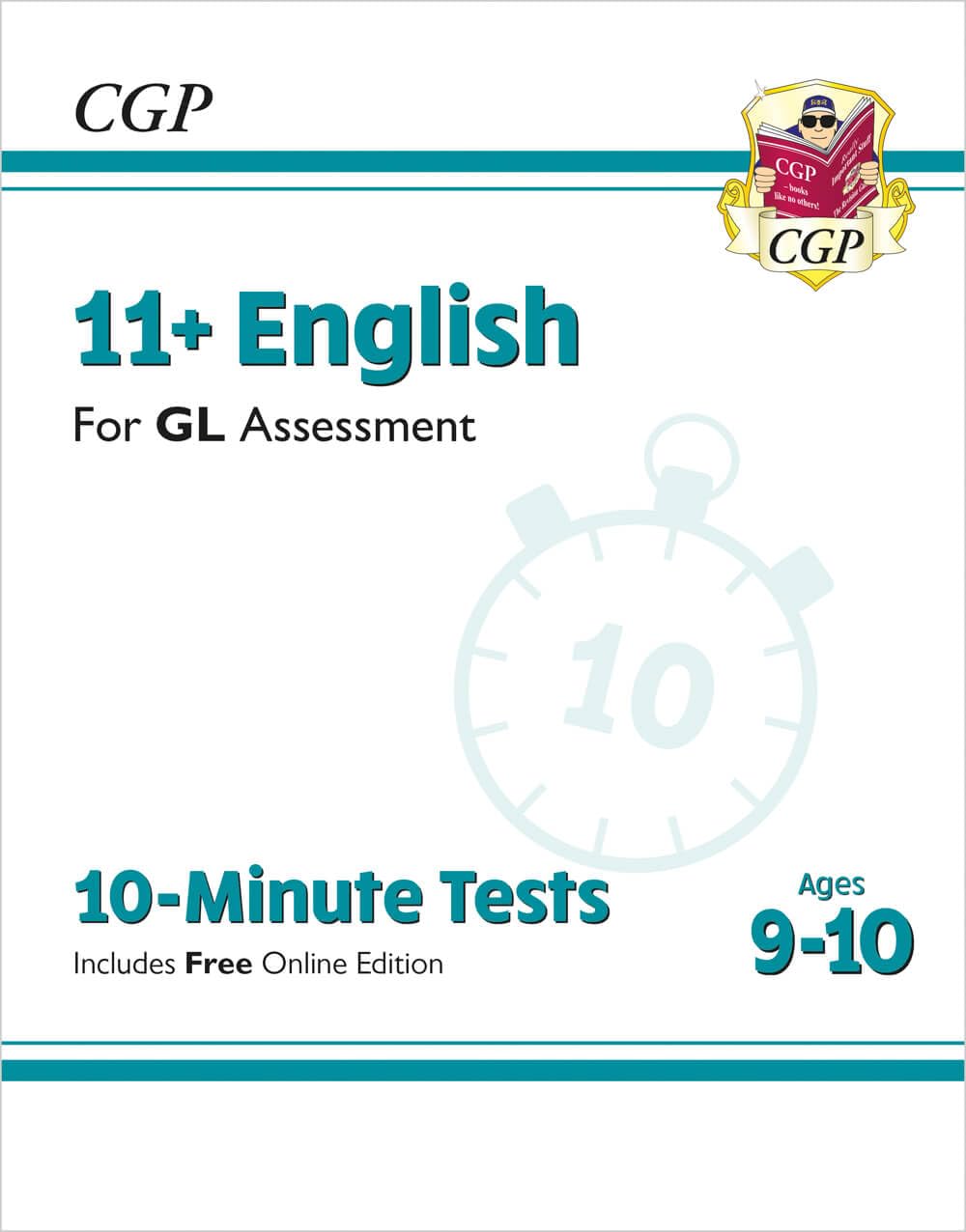 CGP 11+ GL 10-Minute Tests: English - Ages 9-10 mit Online Edition