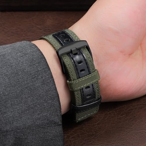Bracelet montre nylon 22mm ultra résistant étanche compatible Navitimer et Superocean - 6