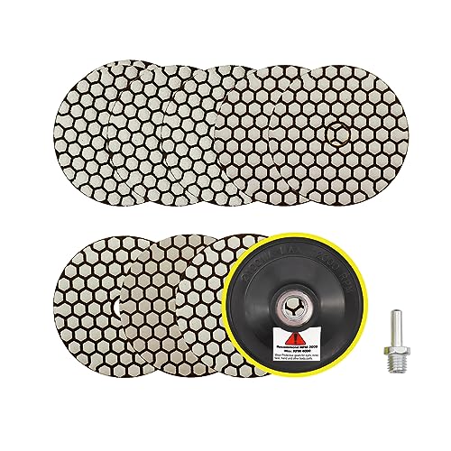 Almohadillas Pulido Diamante Seco 4