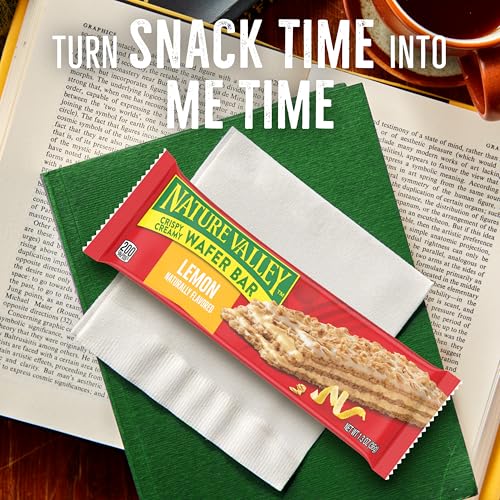 Image of Nature Valley Crispy Creamy Wafer Bars, Lemon, Whole Grain, 5 Bars, 6.5 oz