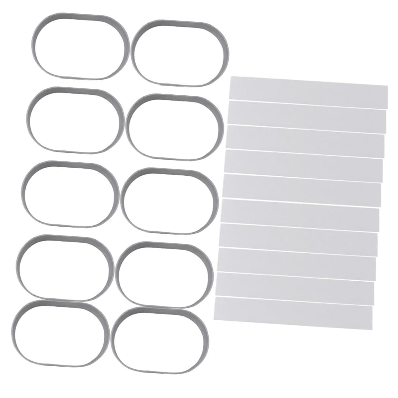 Mikinona 110pcs Stainless Steel Cheese Mold Creative Baking Tool for Cake Chocolate Making Molds Surrounding Edges Easy to Demould for Home