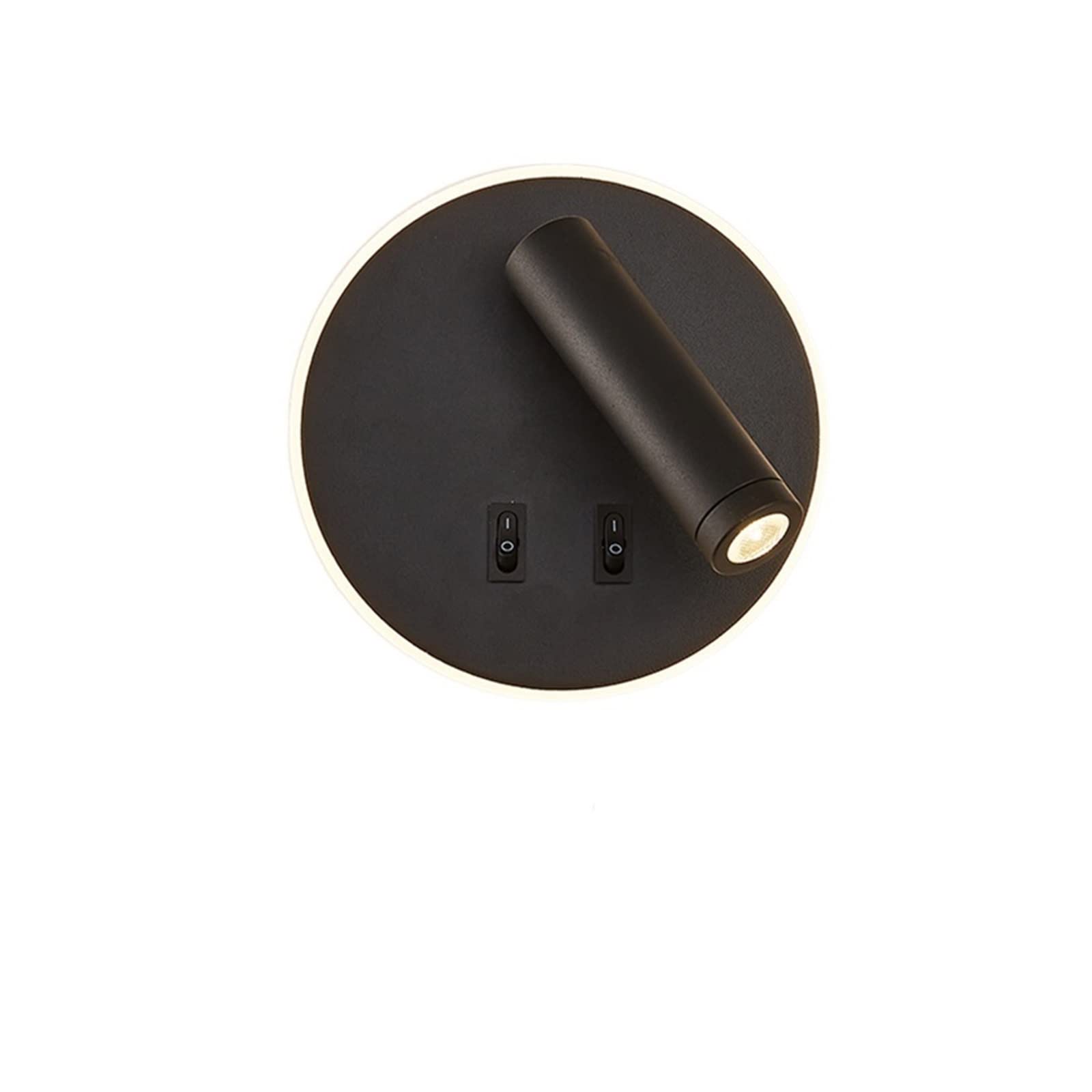 Luces para cuadros Lámpara de pared LED con interruptor 3W Spotligh 7W Luz de fondo Rotación libre Luz de pared interior for el dormitorio del hogar para pinturas, cuadros, marcos, pantallas ( Color :